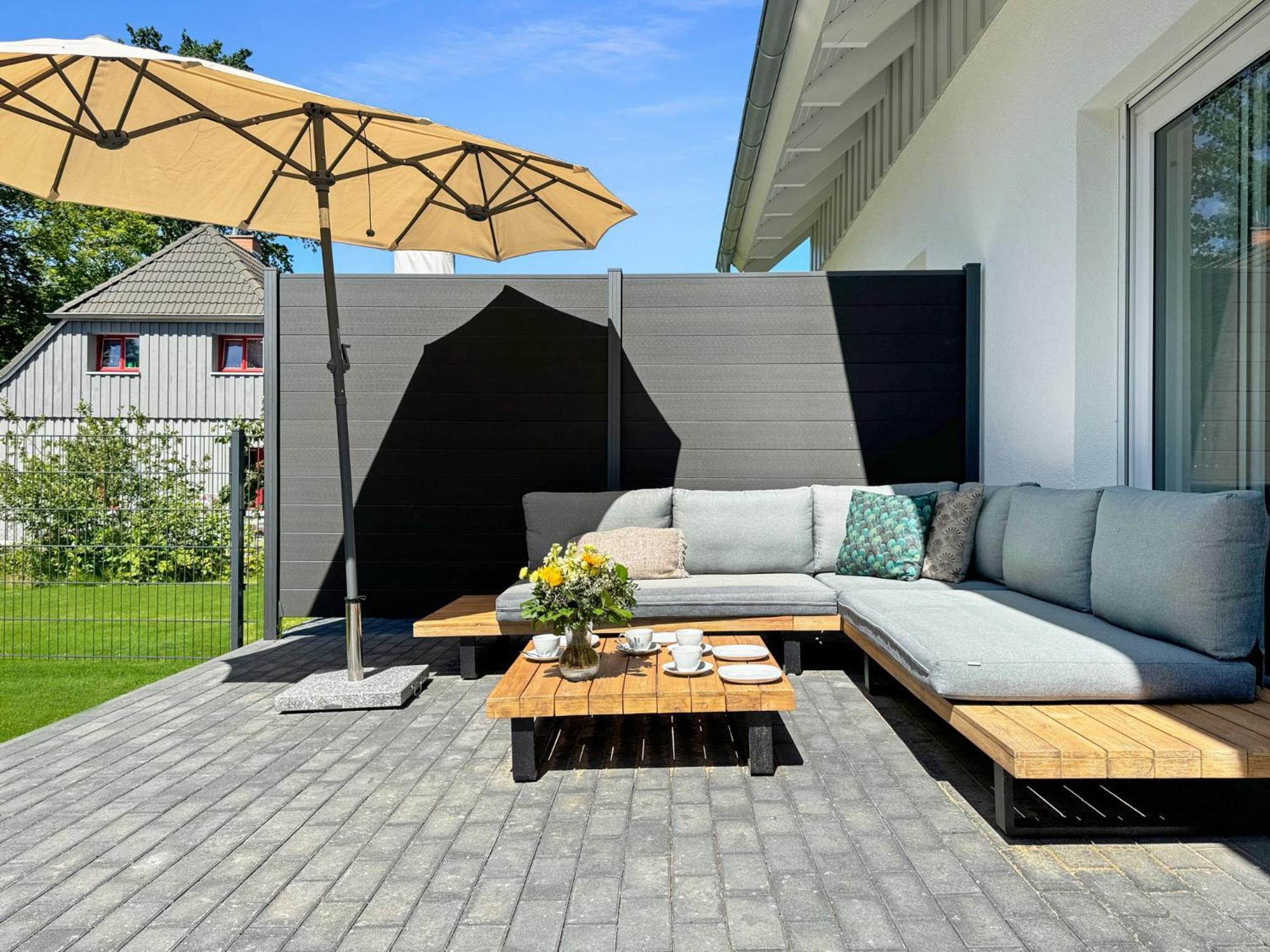 Cblue: Seeblick, Kamin, Wallbox, Natur Bentwisch Exterior photo